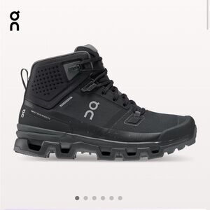On Cloudrock waterproof hiking boots